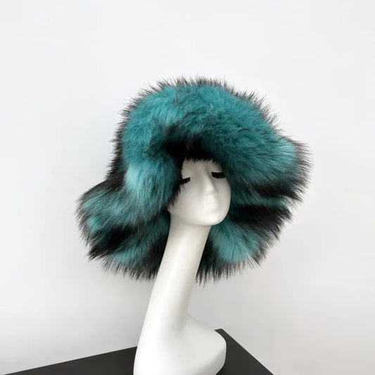 Warm Raccoon Fur Hat